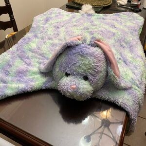 Plush baby blanket - Heads and tales Gund